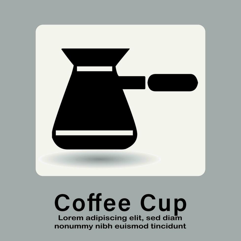 Kaffee Tasse Symbol, heiß Kaffee Tasse Symbol zum verwenden Apps und Websites Vektor Illustration.