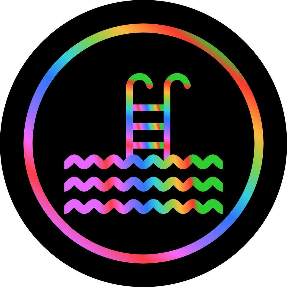 Schwimmen-Vektor-Symbol vektor