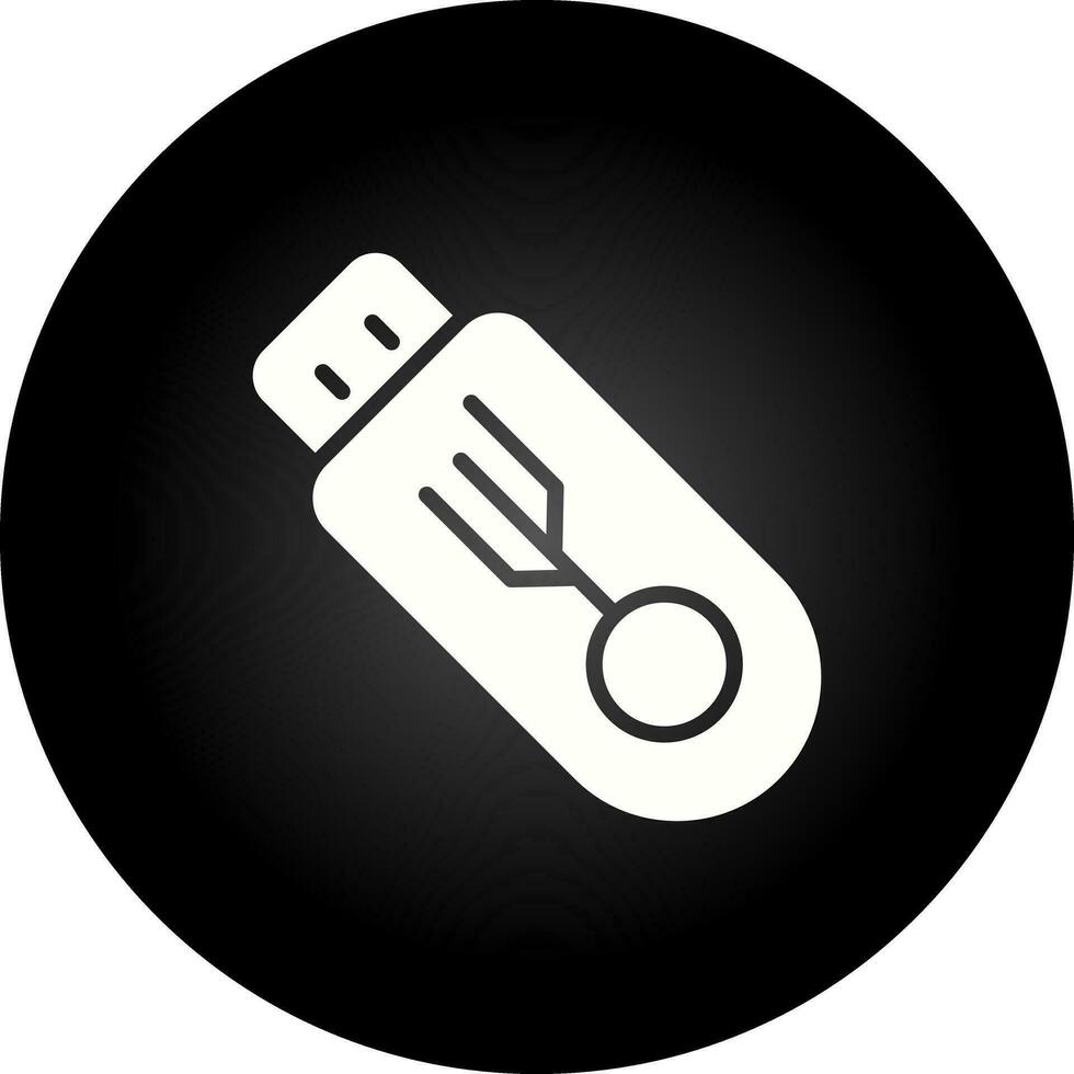 Vektorsymbol für USB-Flash-Laufwerk vektor