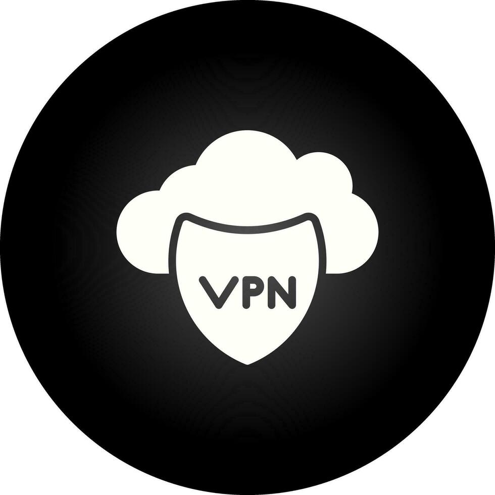 virtuell Privat Netzwerk Vektor Symbol