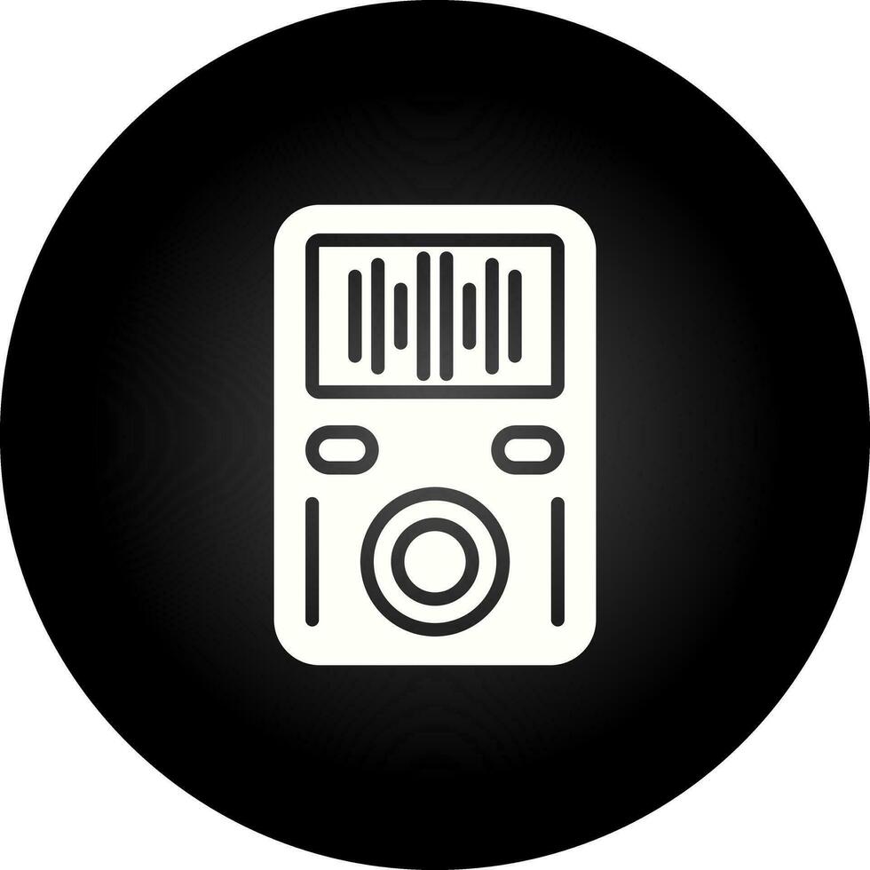 MP3-Player-Vektorsymbol vektor