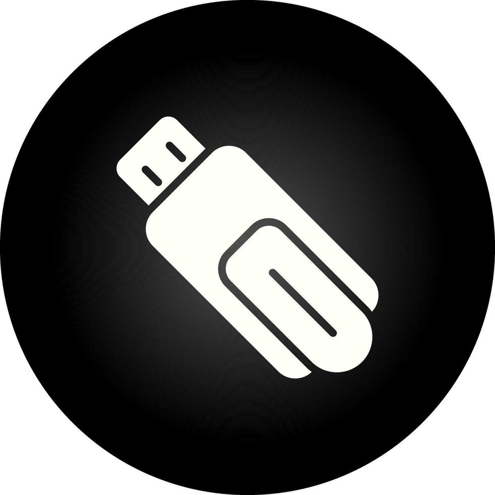 Vektorsymbol für USB-Flash-Laufwerk vektor