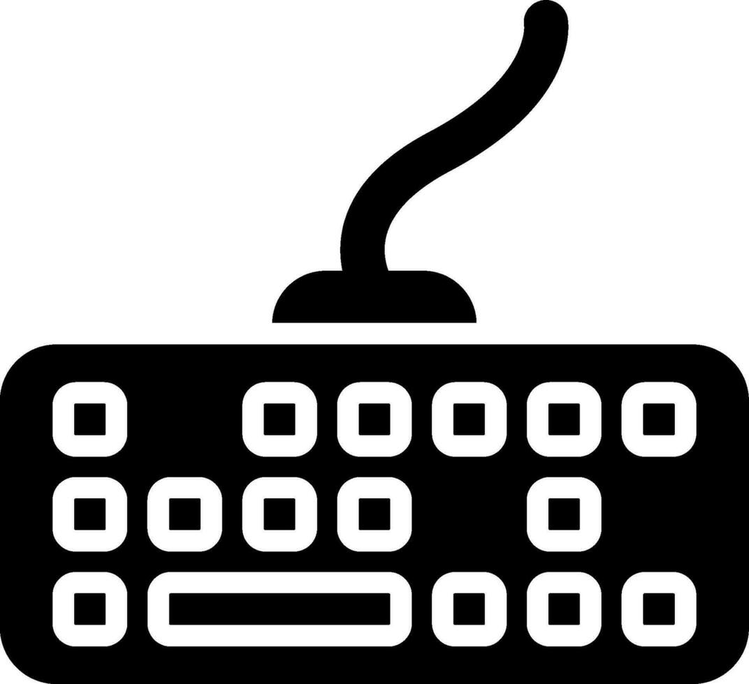 Tastaturvektorsymbol vektor