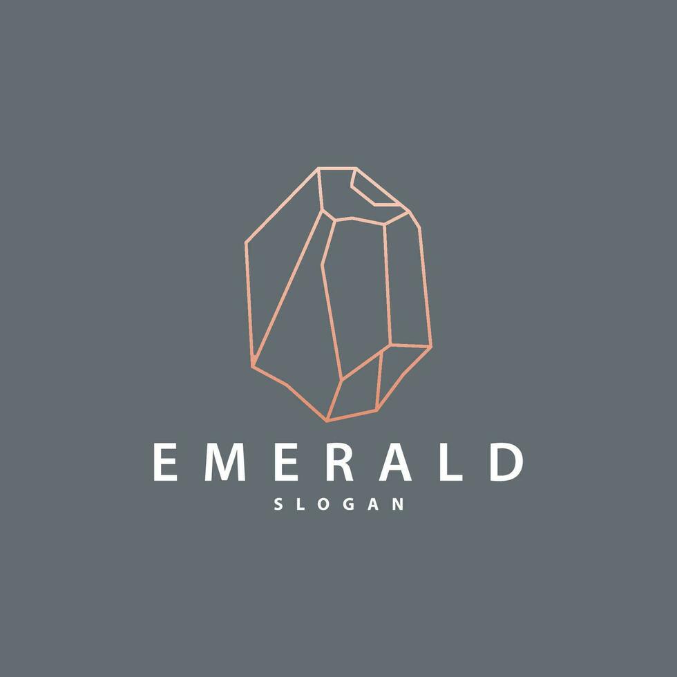 Edelstein Schmuck Logo, Design Vektor Vorlage Symbol Illustration