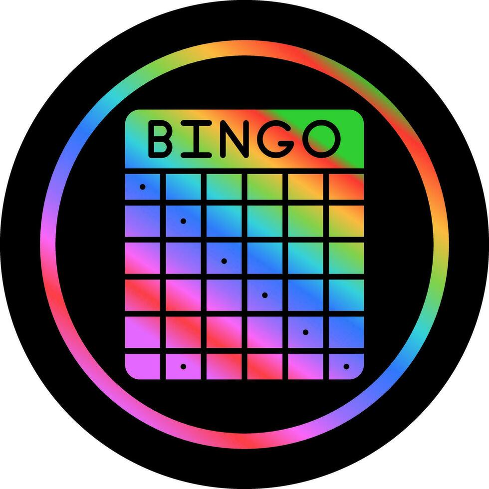 bingo vektor ikon