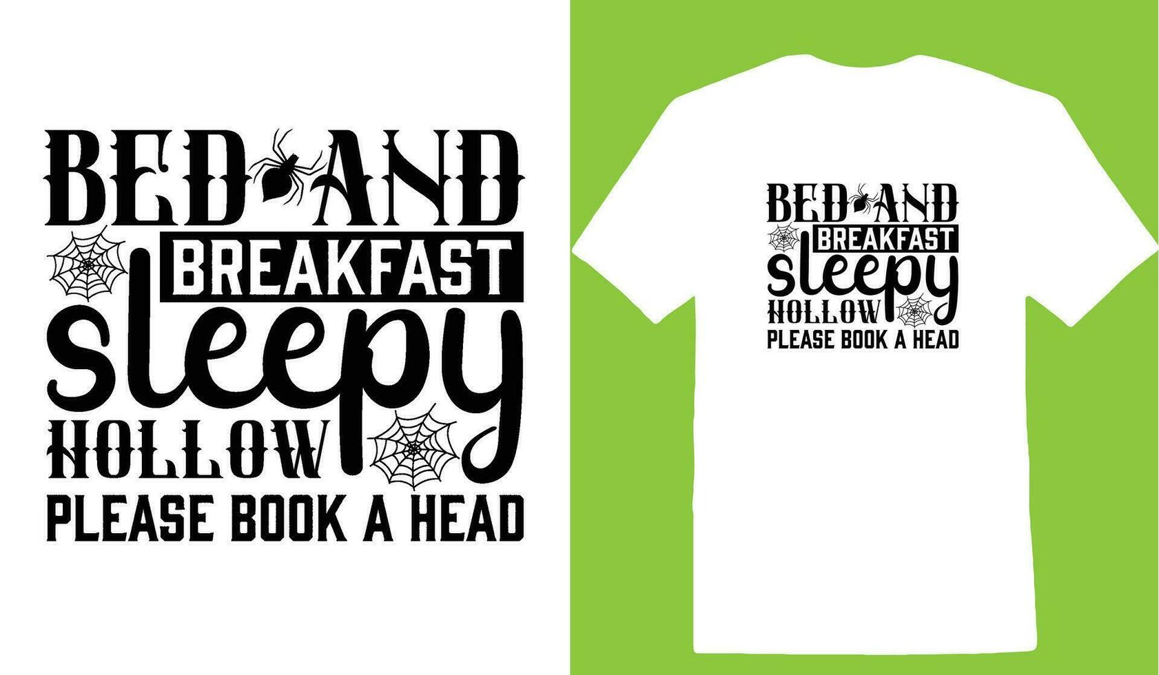 säng och frukost sömnig ihålig snälla du bok en huvud t-shirt vektor