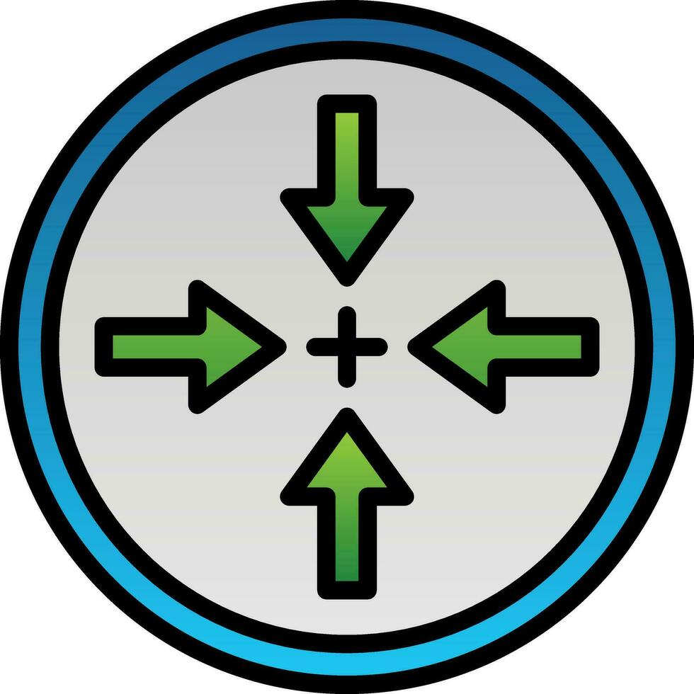 krympa vektor ikon design