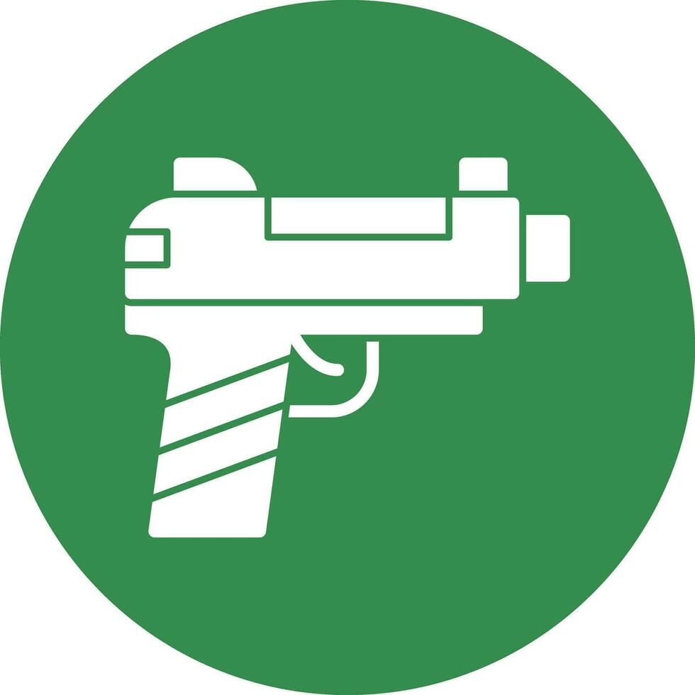 Waffe-Vektor-Icon-Design vektor