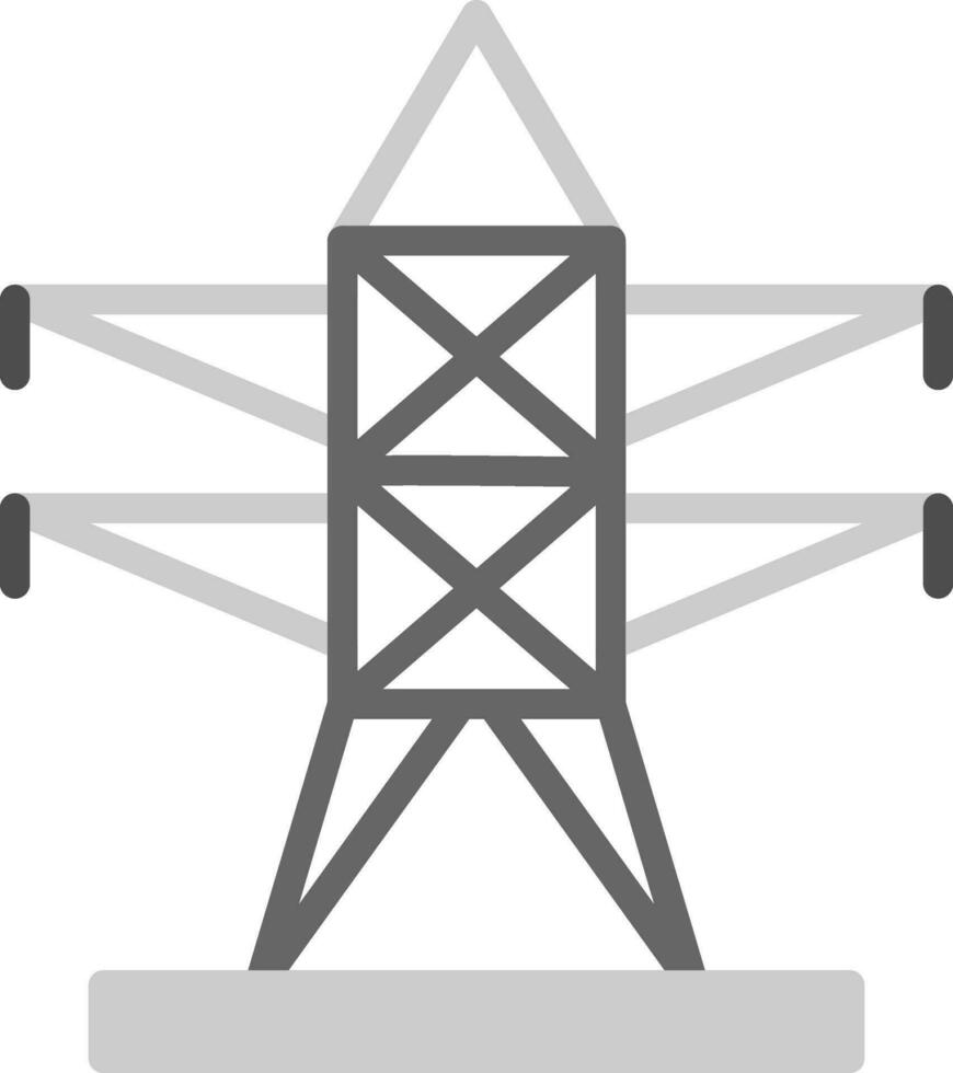 Turm-Vektor-Icon-Design vektor