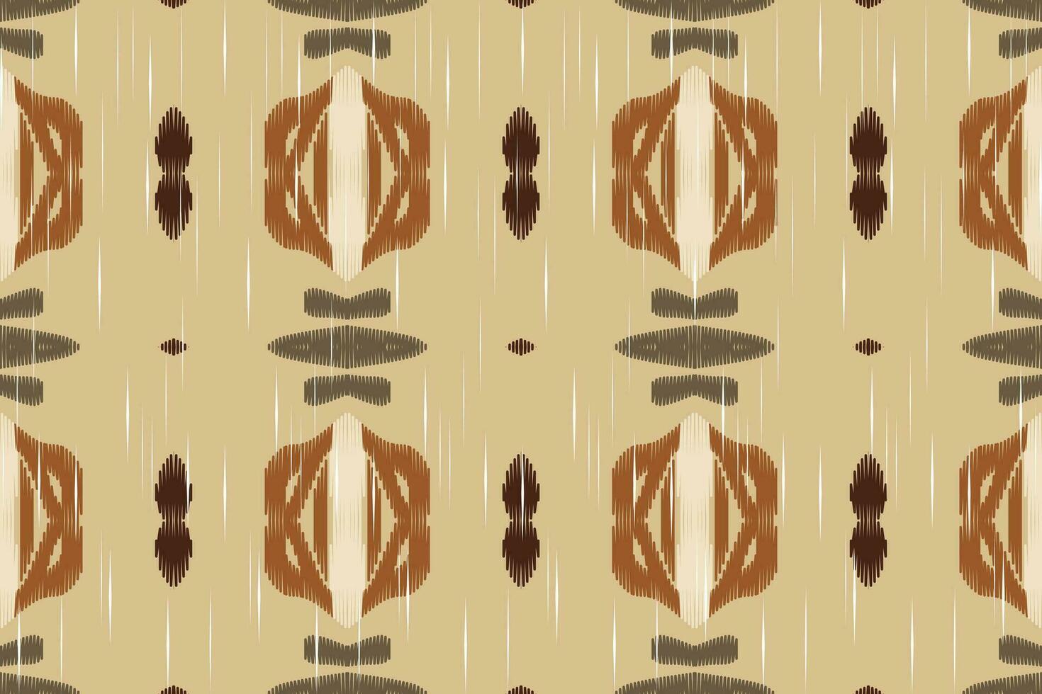 Motiv Ikat Blumen- Paisley Stickerei Hintergrund. Ikat Muster geometrisch ethnisch orientalisch Muster traditionell.aztekisch Stil abstrakt Vektor Design zum Textur, Stoff, Kleidung, Verpackung, Sarong.