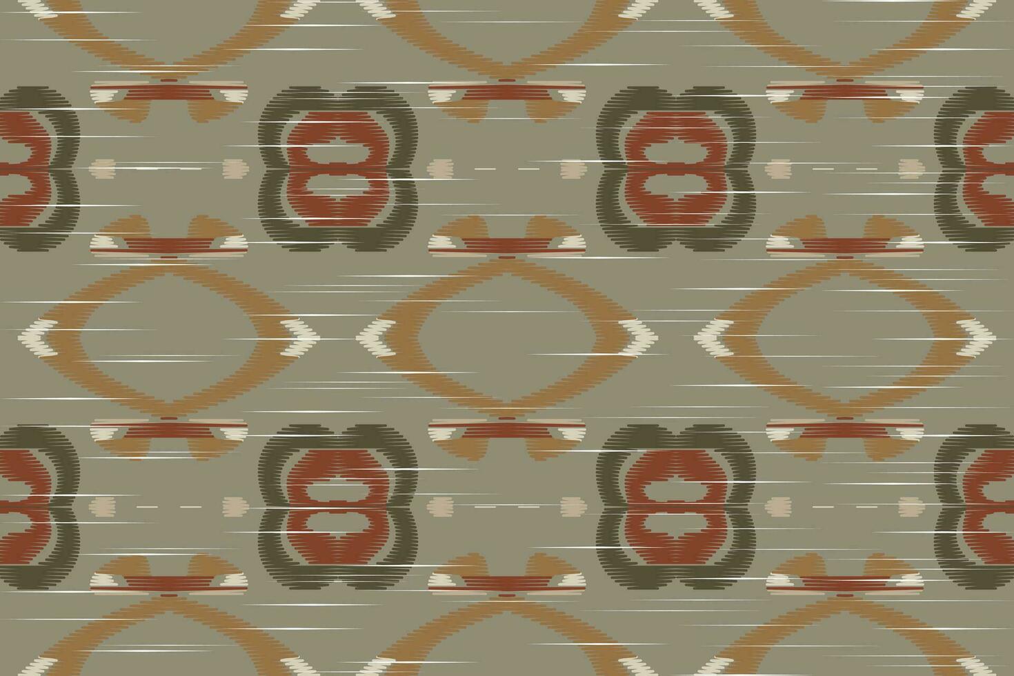 ikat damast- paisley broderi bakgrund. ikat aztec geometrisk etnisk orientalisk mönster traditionell.aztec stil abstrakt vektor illustration.design för textur, tyg, kläder, inslagning, sarong.