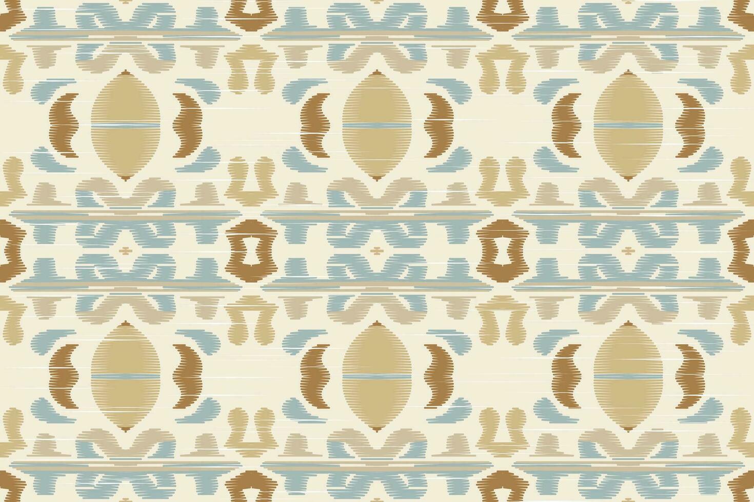 Ikat Damast Paisley Stickerei Hintergrund. Ikat Damast geometrisch ethnisch orientalisch Muster traditionell.aztekisch Stil abstrakt Vektor illustration.design zum Textur, Stoff, Kleidung, Verpackung, Sarong.