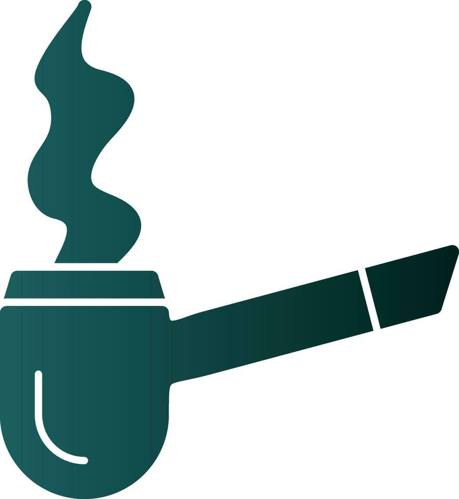 Rauchen Rohr Vektor Symbol Design