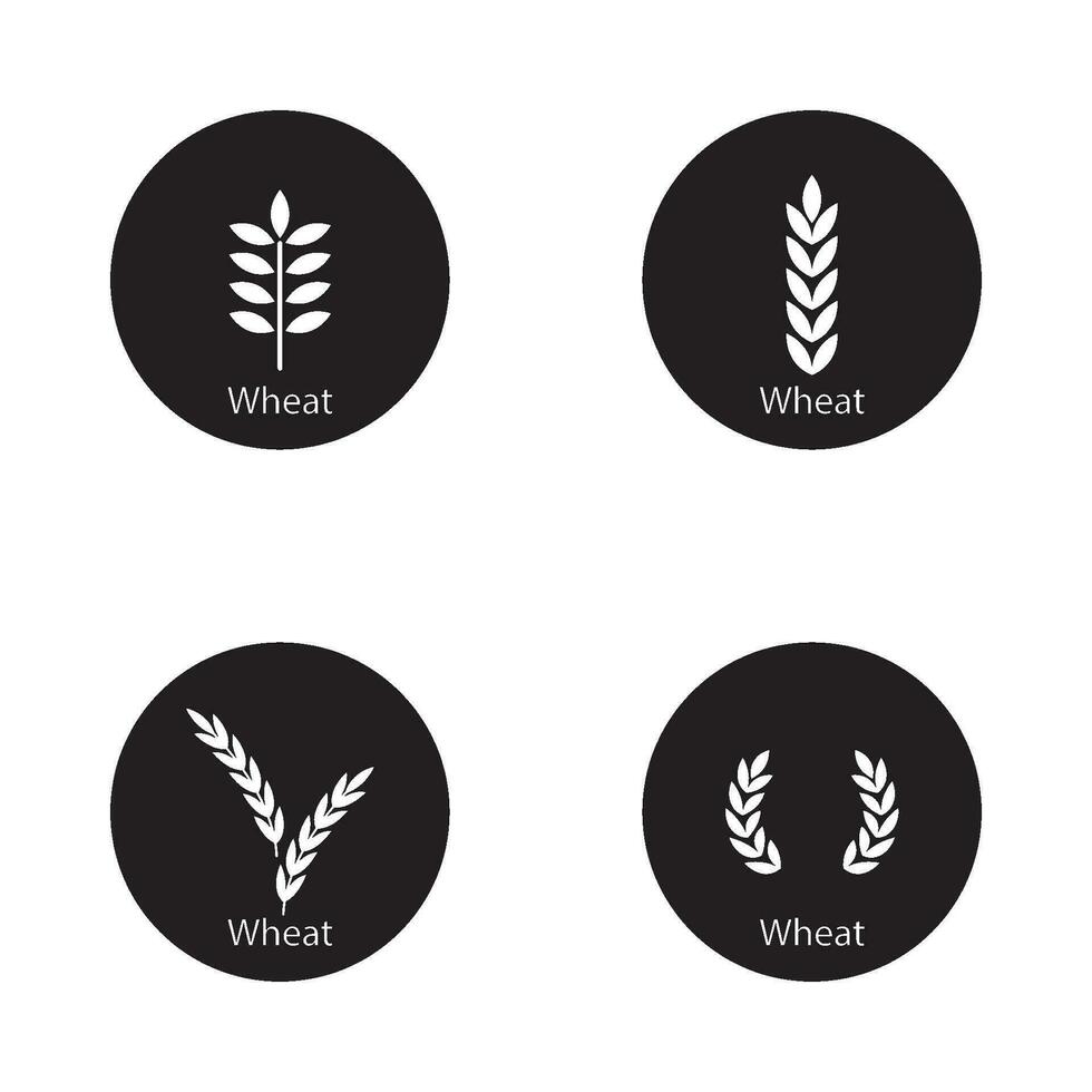 Weizen Symbol Vektor