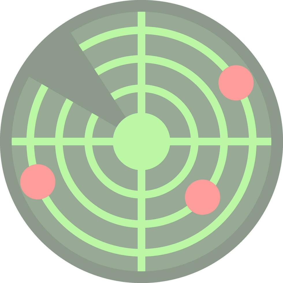 Radar-Vektor-Icon-Design vektor