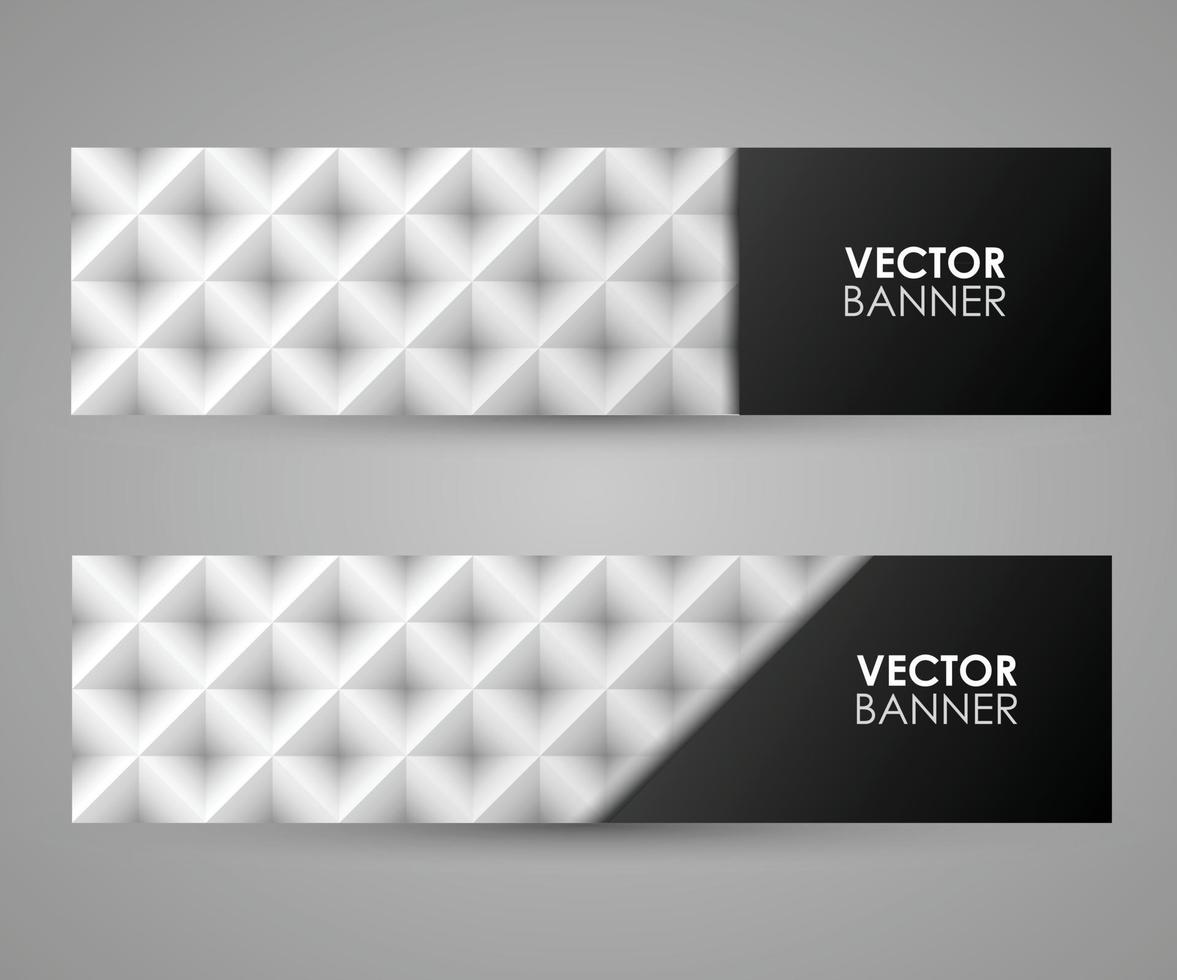 Banner-Vektor-Design vektor