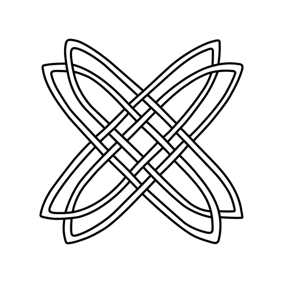 keltisch Knoten Symbol Vektor. keltisch Zeichen Illustration Symbol. keltisch Zeichnungen Symbol oder Logo. vektor