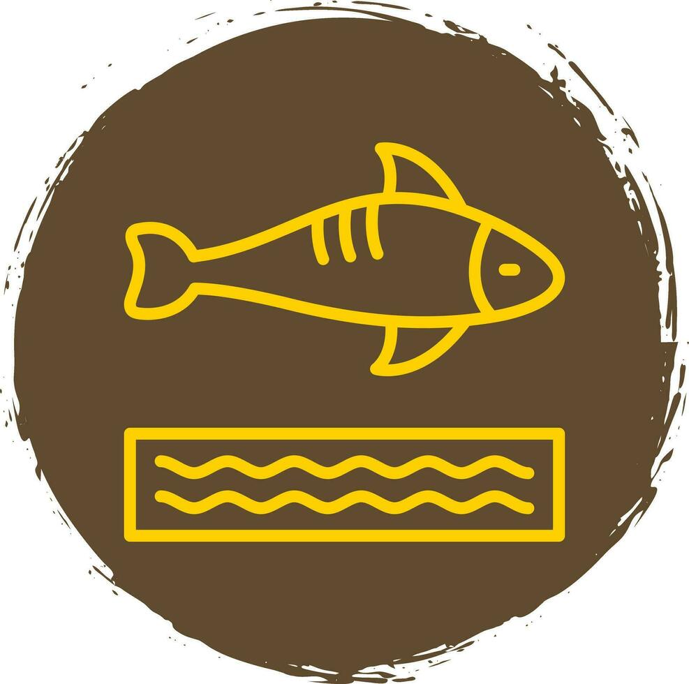 Fisch-Vektor-Icon-Design vektor