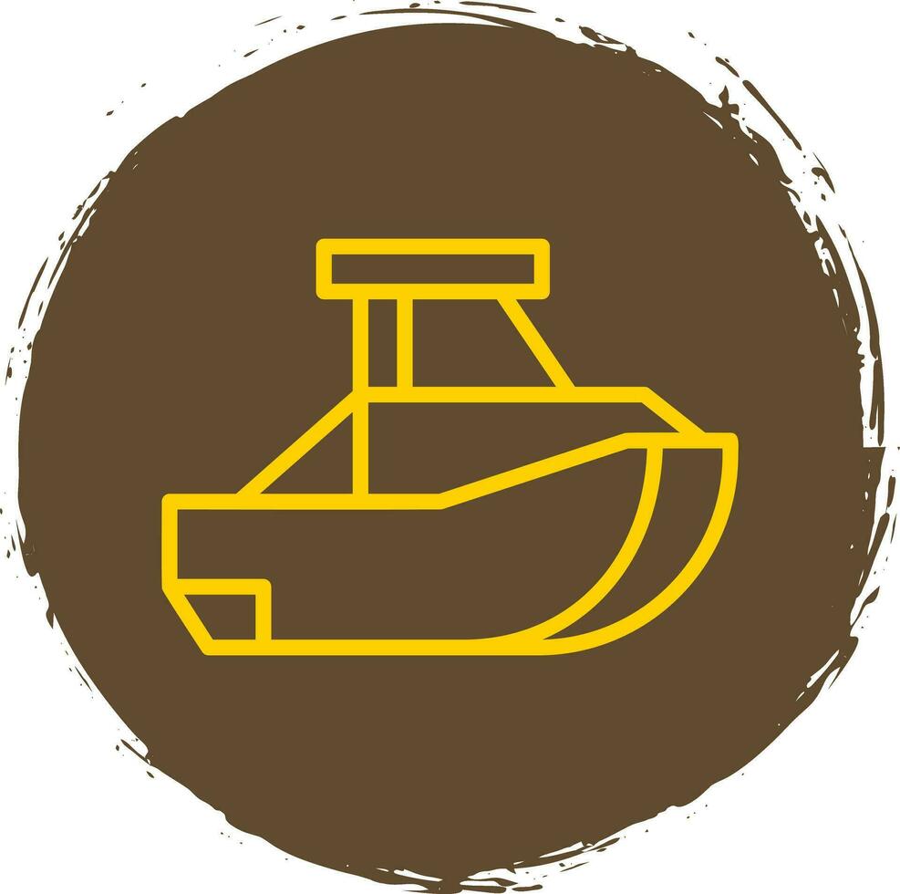 Spielzeug Boot Vektor Symbol Design