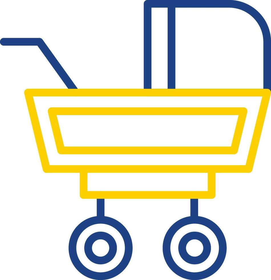 Baby Buggy Vektor Symbol Design