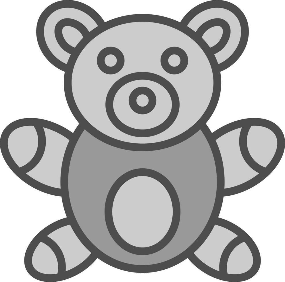 teddy Björn vektor ikon design
