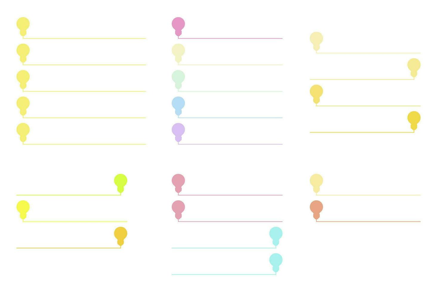 Infografiken Diagramm Punkt aufführen Präsentation vektor