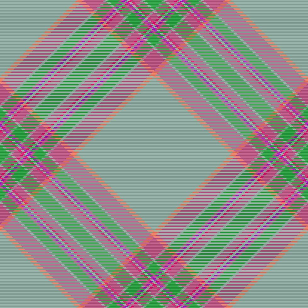 Textur prüfen Stoff von Tartan nahtlos Muster mit ein Hintergrund Vektor Textil- Plaid.