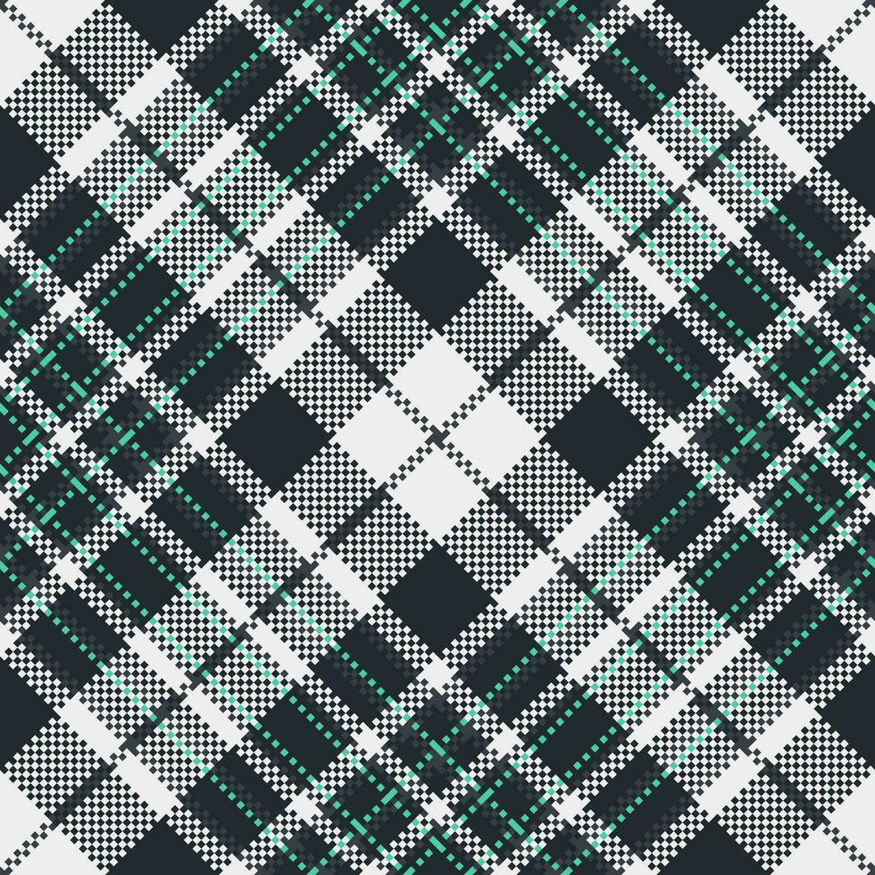 Hintergrund Textil- nahtlos von Textur Muster Tartan mit ein prüfen Stoff Vektor Plaid.