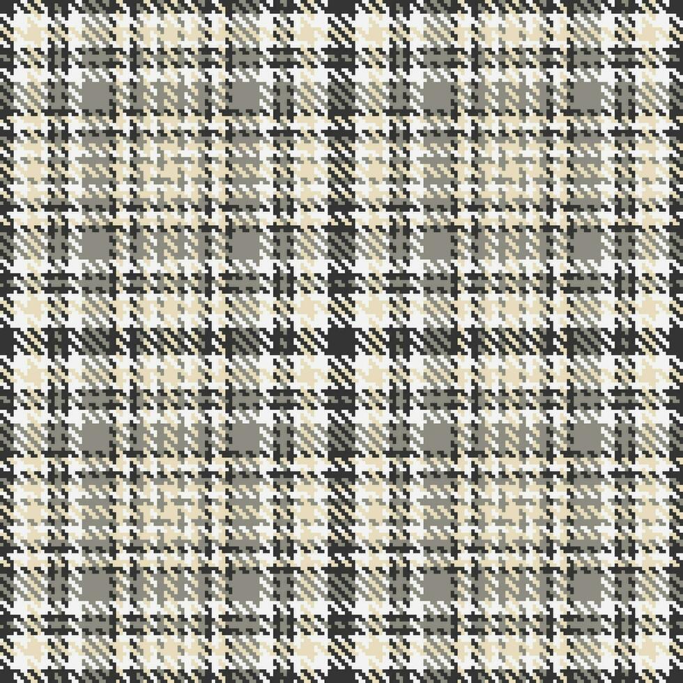 Hintergrund nahtlos Textur von Tartan Vektor Textil- mit ein Muster prüfen Plaid Stoff.