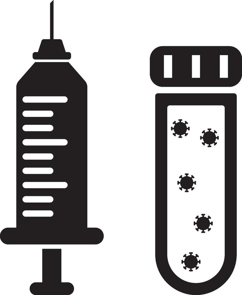 Stichprobe Sammlung Symbol vektor