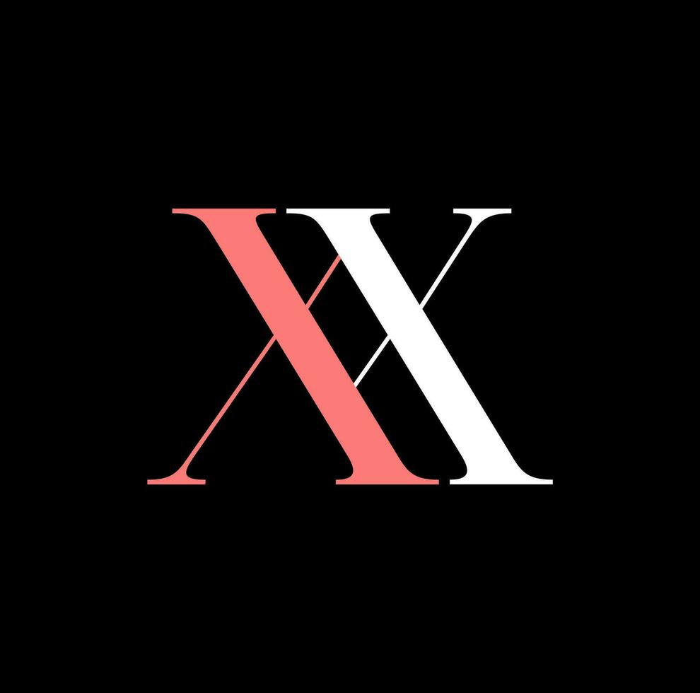 xx Unternehmen Name Vektor Symbol.
