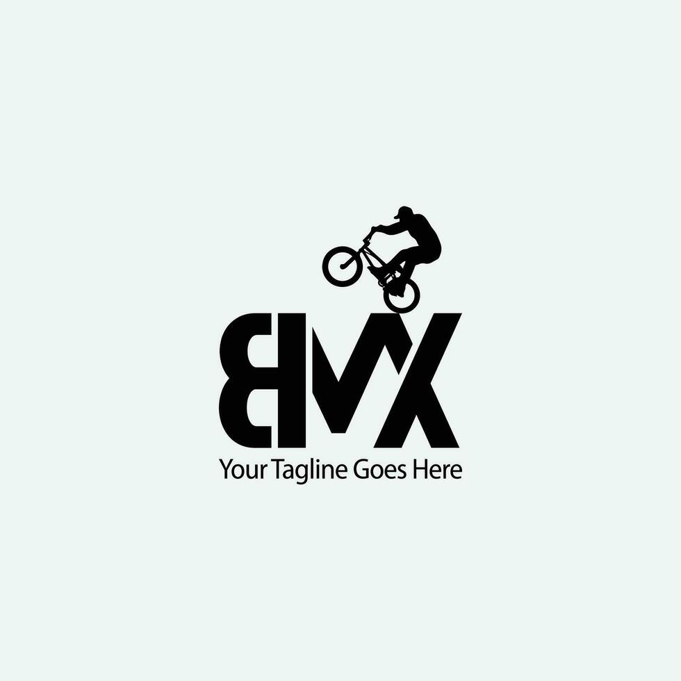 Mountainbike-Logo vektor