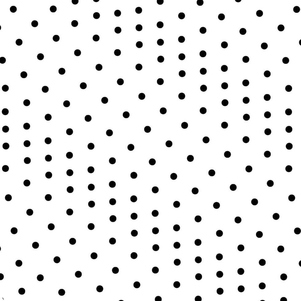 Polka Punkt Hintergrund Welle Muster Vektor