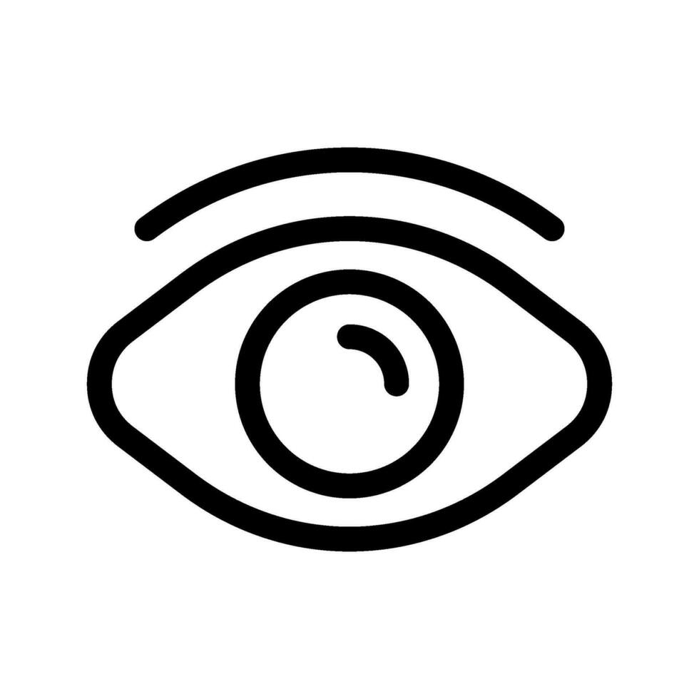 Auge Symbol Vektor Symbol Design Illustration