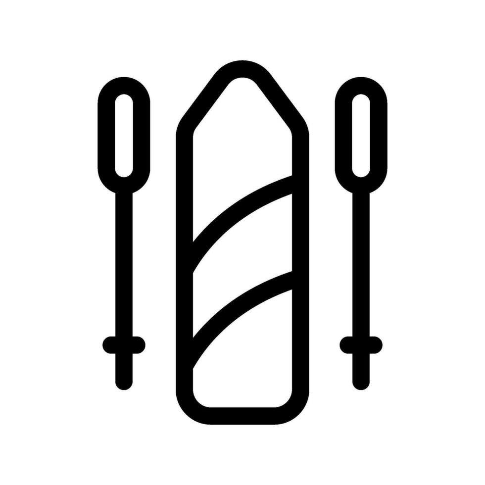 Ski Tafel Symbol Vektor Symbol Design Illustration