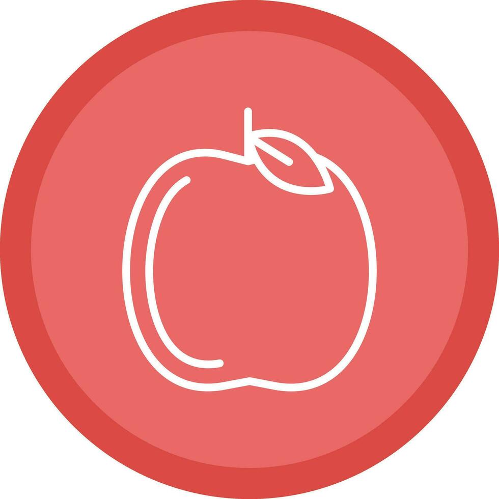 Apple-Vektor-Icon-Design vektor