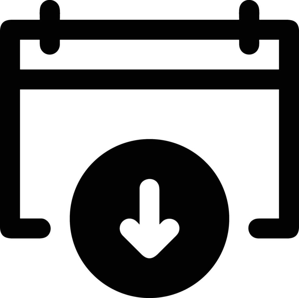 Kalender Zeitplan Symbol Symbol Bild Vektor. Illustration von das modern geplanter Termin Erinnerung Agenda Symbol Grafik Design Bild. eps 10 vektor