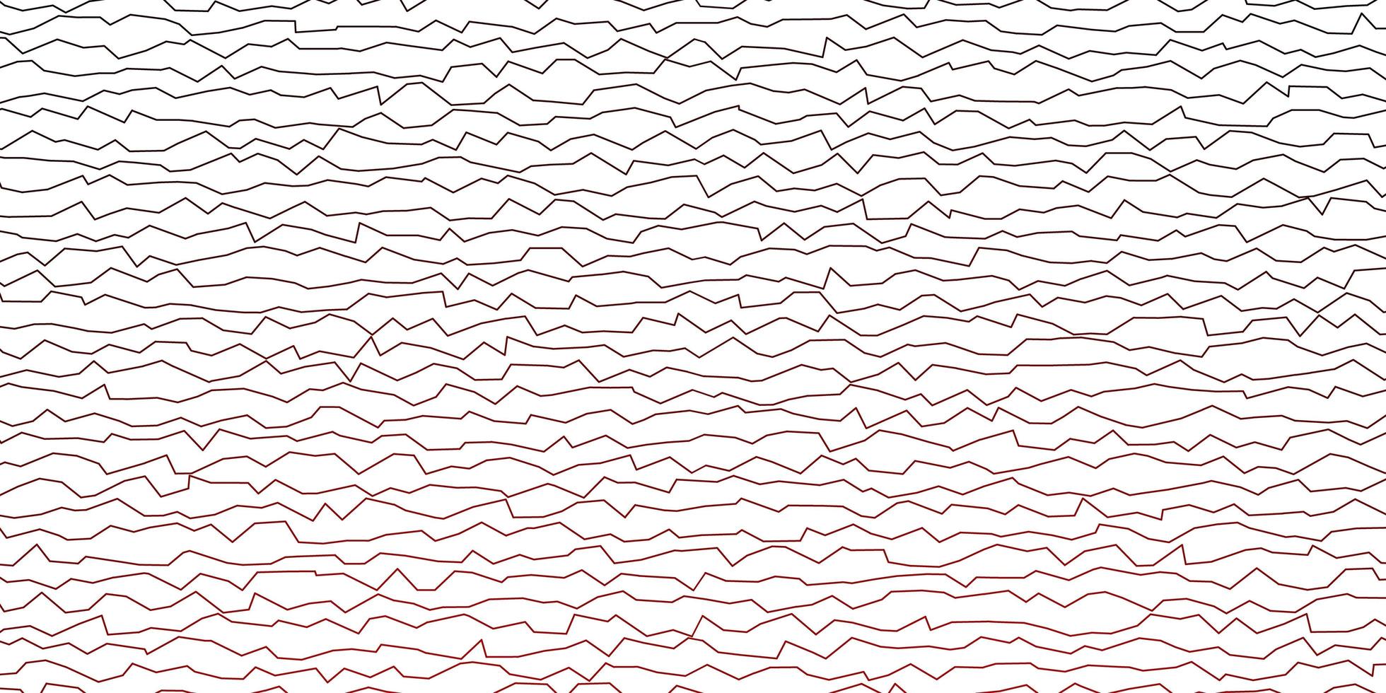 dunkelroter Vektorhintergrund mit gebogenen Linien. abstrakte Illustration mit Farbverlaufsbögen. Vorlage für Handys. vektor