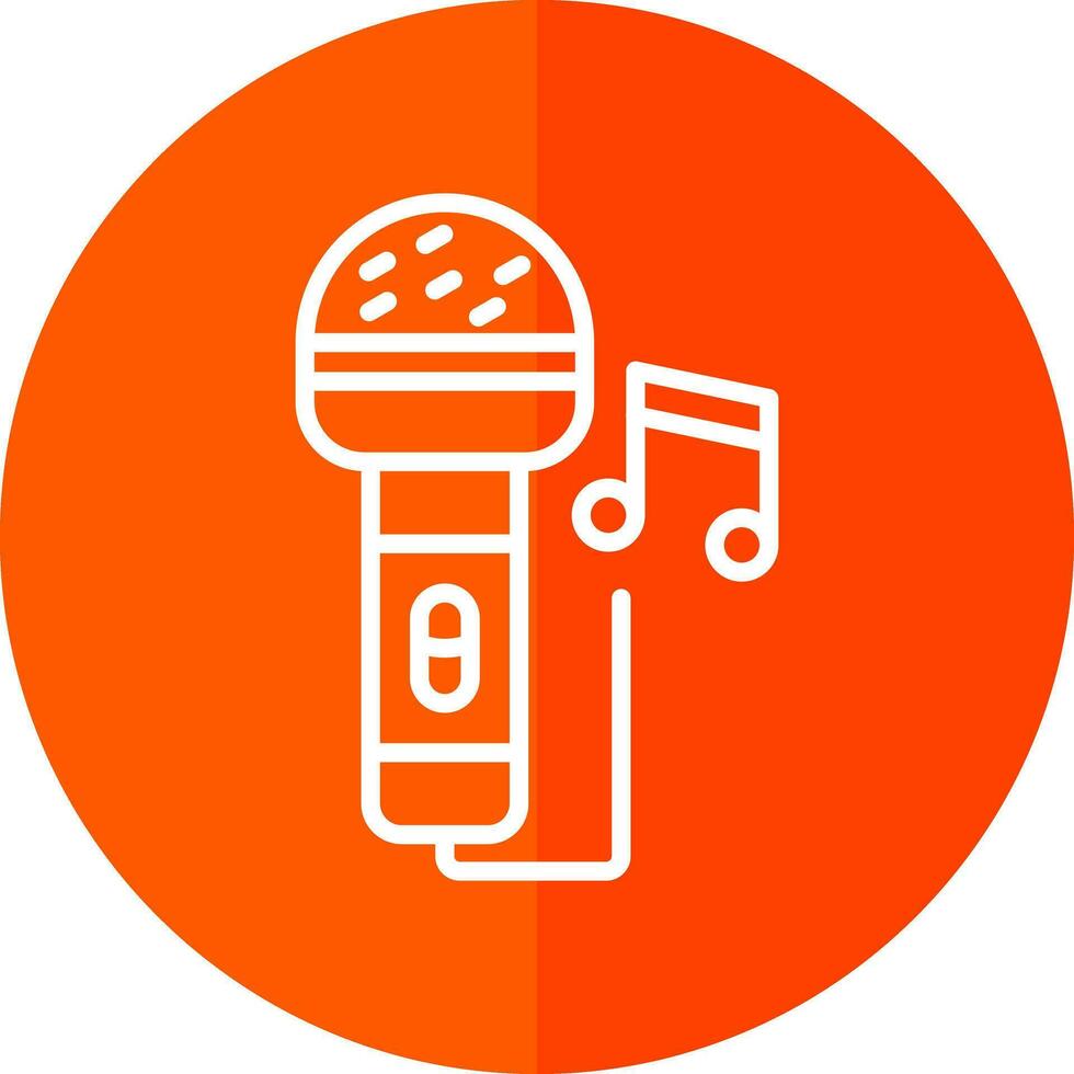 Mikrofon Vektor Symbol Design