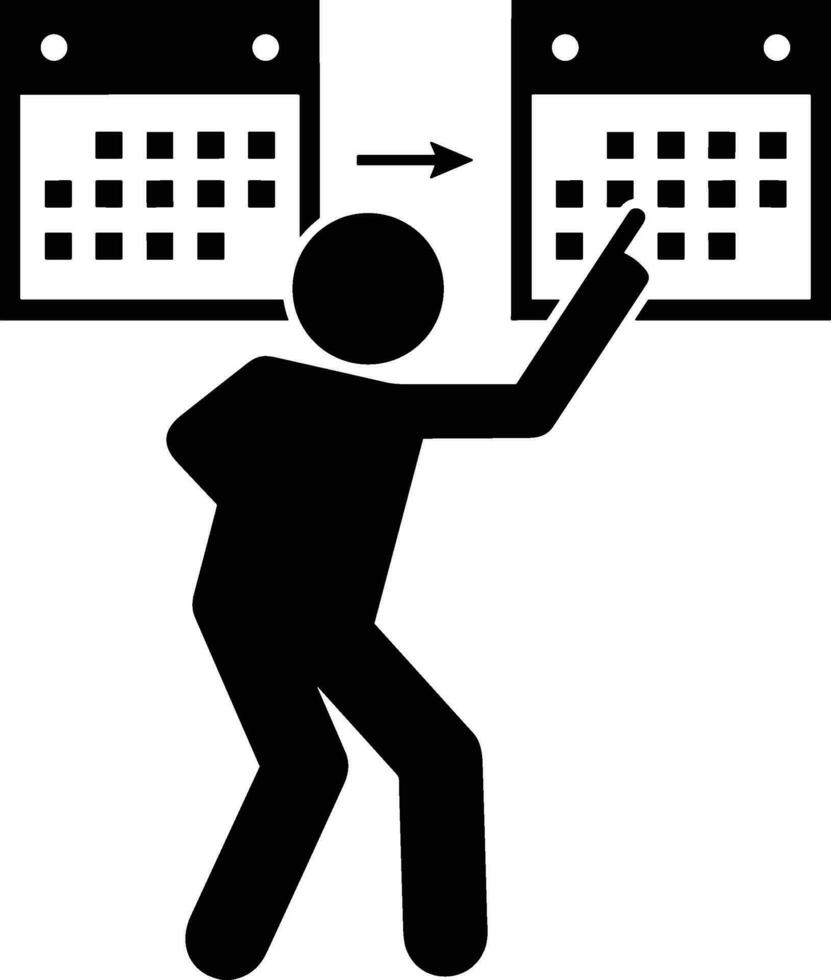 kalender schema ikon symbol bild vektor. illustration av de modern utnämning påminnelse dagordning symbol grafisk design bild. eps 10 vektor