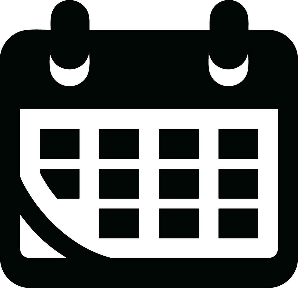 kalender schema ikon symbol bild vektor. illustration av de modern utnämning påminnelse dagordning symbol grafisk design bild. eps 10 vektor