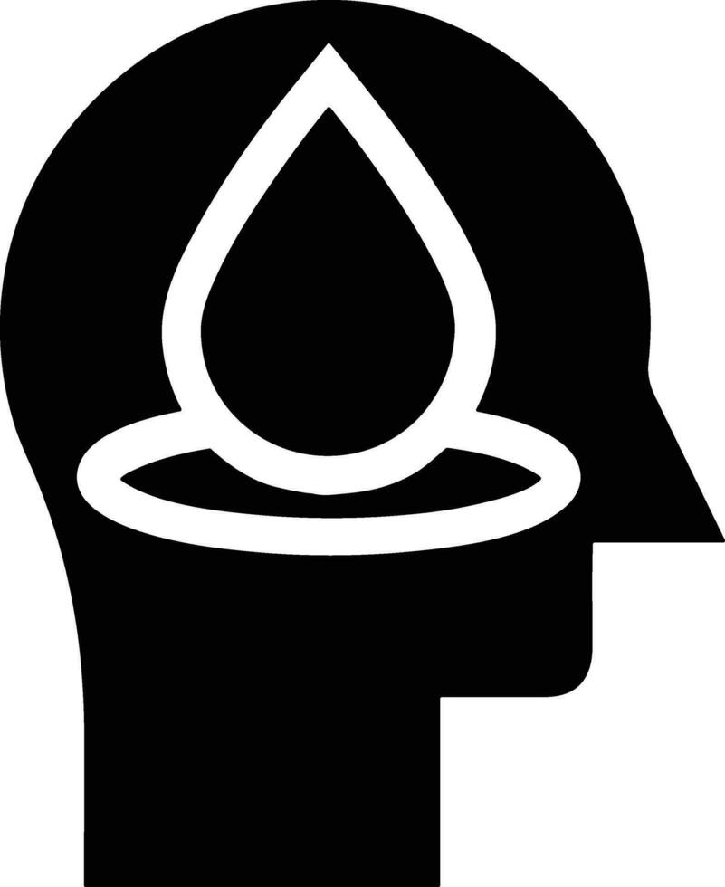 Gehirn Idee Symbol Symbol Vektor Bild. Illustration von das kreativ Intelligenz denken Design Bild