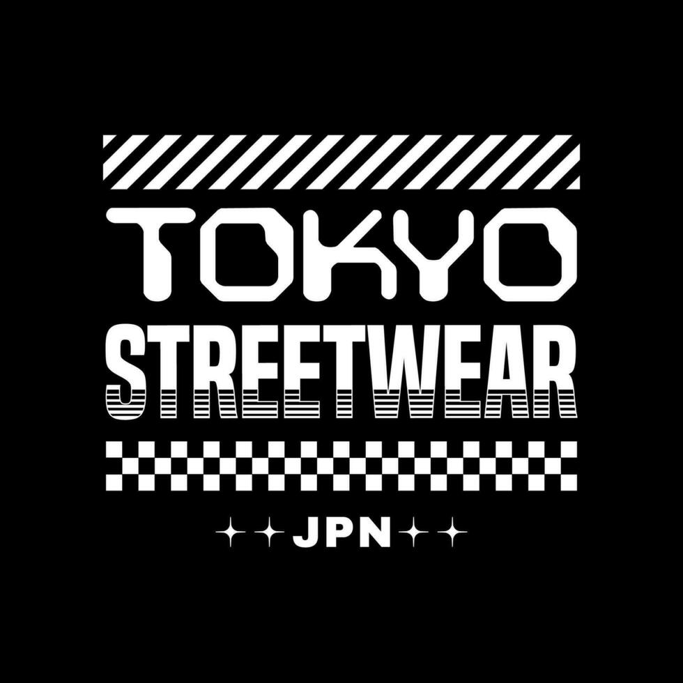 tokyo japan y2k streetwear stil färgrik slogan typografi vektor design ikon illustration. tröja, affisch, baner, mode, slogan skjorta, klistermärke, flygblad