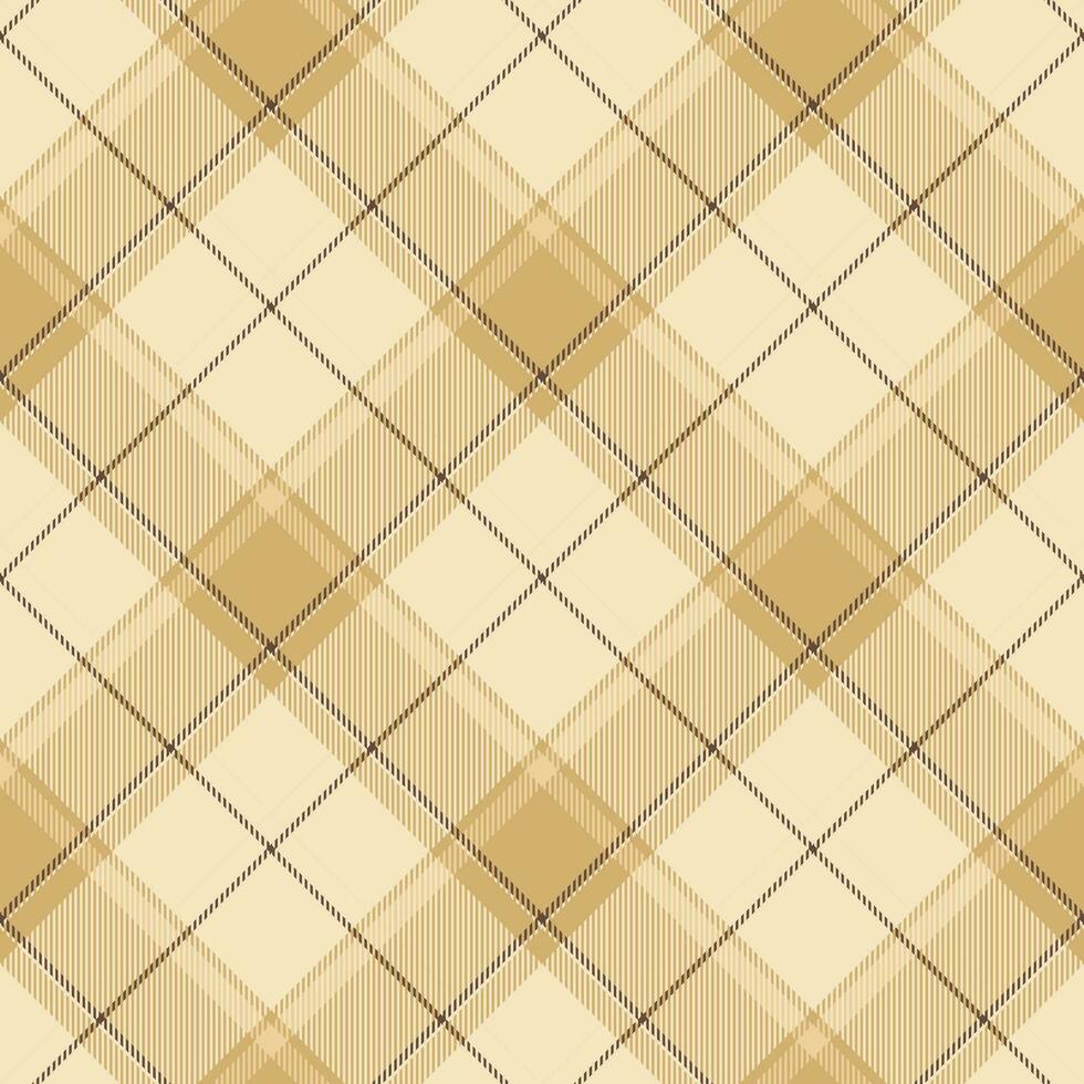 tartan schottland nahtloser karierter mustervektor. Retro-Hintergrundstoff. Vintage Check Farbe quadratische geometrische Textur. vektor