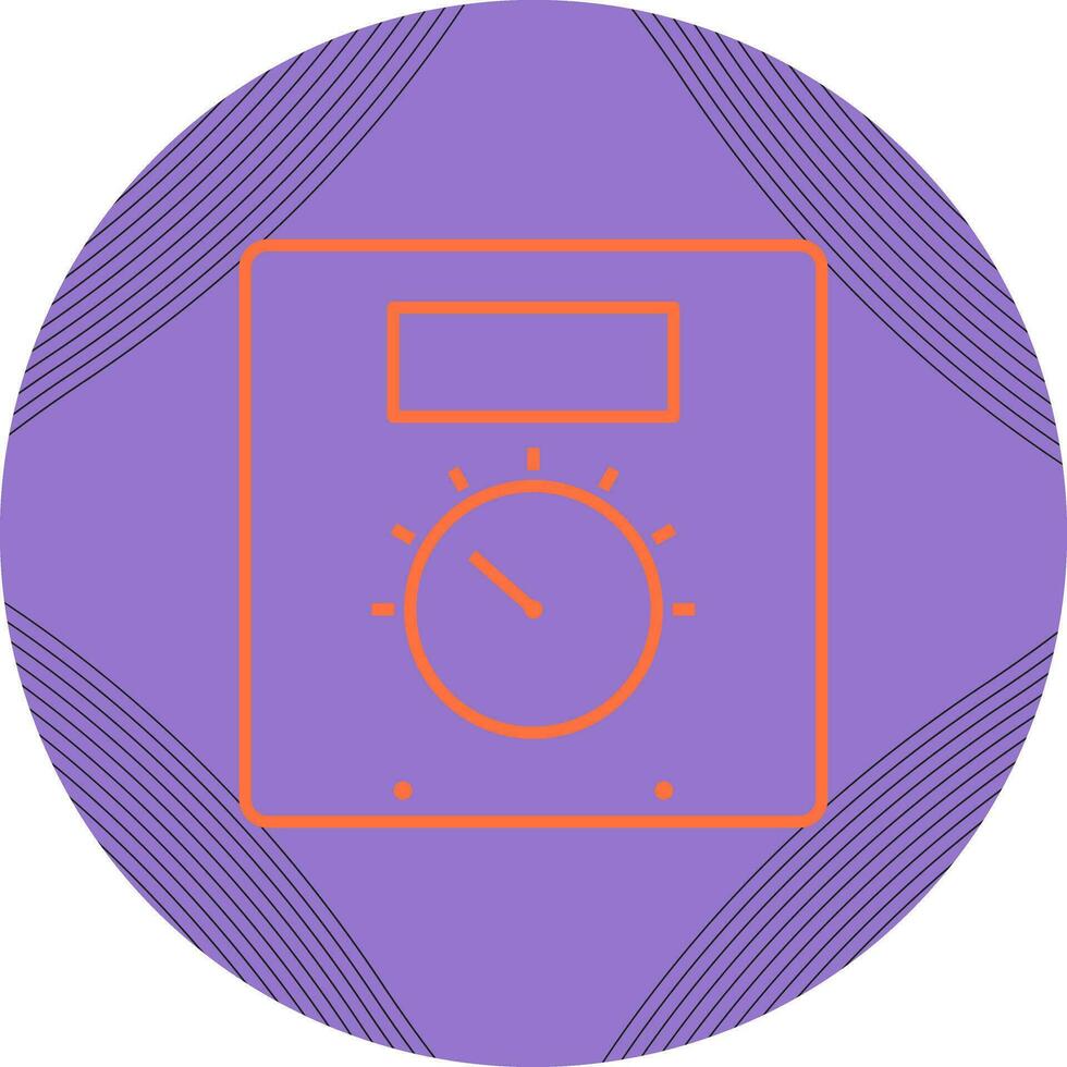 Thermoregulator-Vektorsymbol vektor