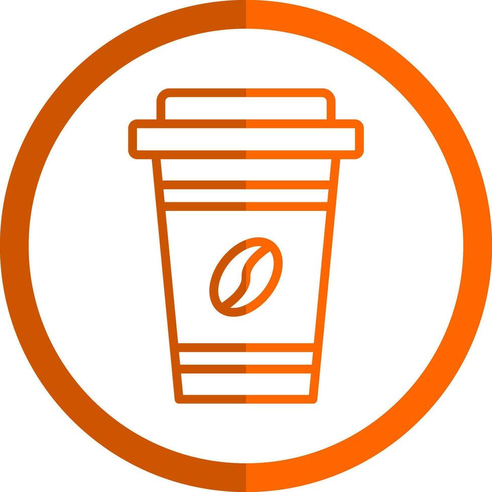 Kaffee-Vektor-Icon-Design vektor