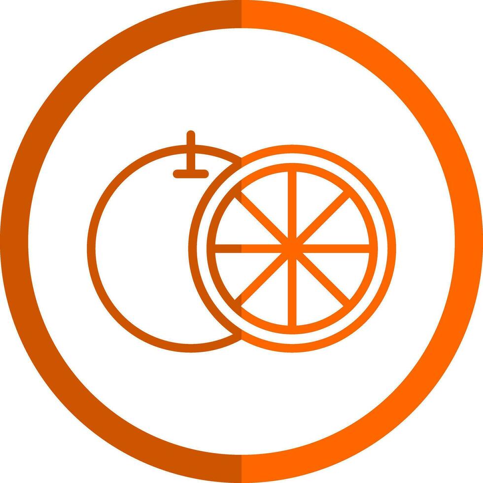 Grapefruit Vektor Symbol Design