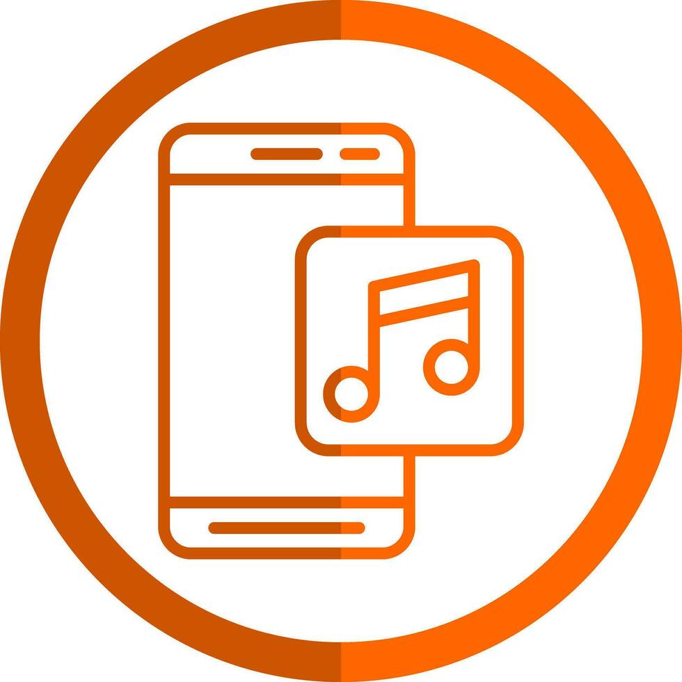 musik app vektor ikon design