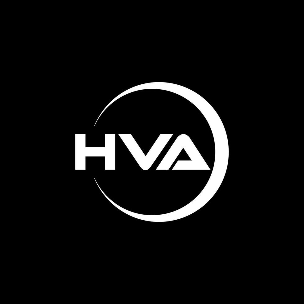 hva Logo Design, Inspiration zum ein einzigartig Identität. modern Eleganz und kreativ Design. Wasserzeichen Ihre Erfolg mit das auffällig diese Logo. vektor