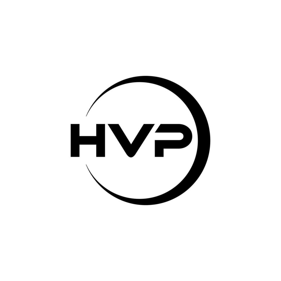 hvp Logo Design, Inspiration zum ein einzigartig Identität. modern Eleganz und kreativ Design. Wasserzeichen Ihre Erfolg mit das auffällig diese Logo. vektor